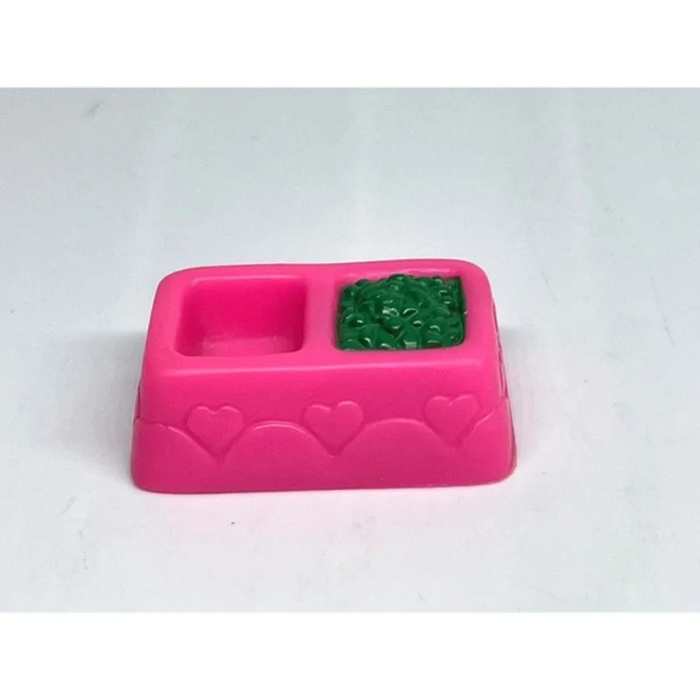 Vintage Kenner Littlest Pet Shop Pet Food Dish Replacement LOT‎ of 3